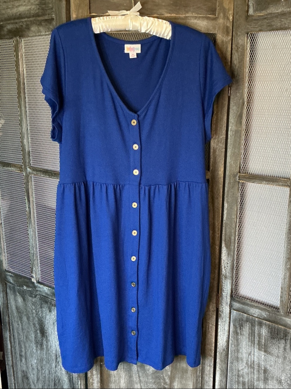 LuLaRoe Royal Blue Heidi style dress